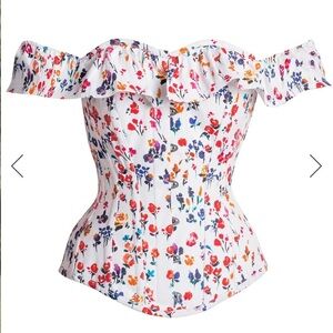 Corset Story - Floral Ditsy Corset Top